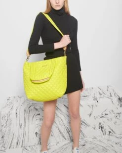Acid Yellow Medium Metro Tote Deluxe -Fashion Trend Bag Store 1260X1878 A13