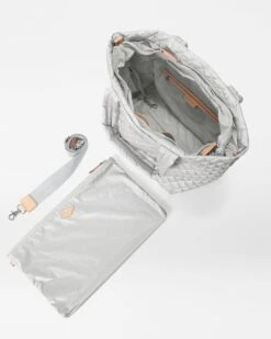 Oyster Metallic Medium Metro Tote Deluxe -Fashion Trend Bag Store 1260X1917 A3