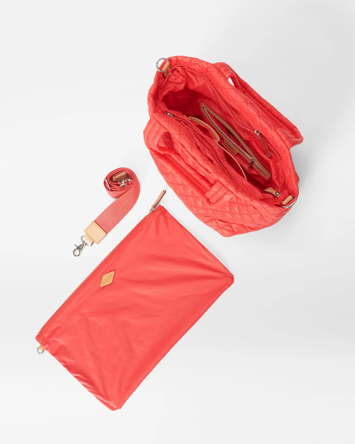 Coral Small Metro Tote Deluxe 5 Coral Small Metro Tote Deluxe - Image 5