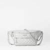 Oyster Metallic Crosby Crossbody Sling
