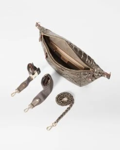 Moondust Metallic Lacquer Crosby Crossbody Sling Bag -Fashion Trend Bag Store 1267C1957 A3