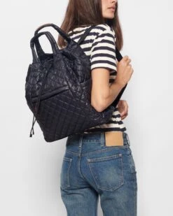 Black Metro Convertible Backpack 7 Black Metro Convertible Backpack -Fashion Trend Bag Store 1283X1590 A12