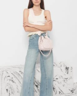 Rose Rec Crosby Drawstring Bucket Bag -Fashion Trend Bag Store 1333C1919 A10