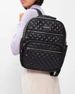 Fashion Trend Bag Store 4 Black Crosby Backpack