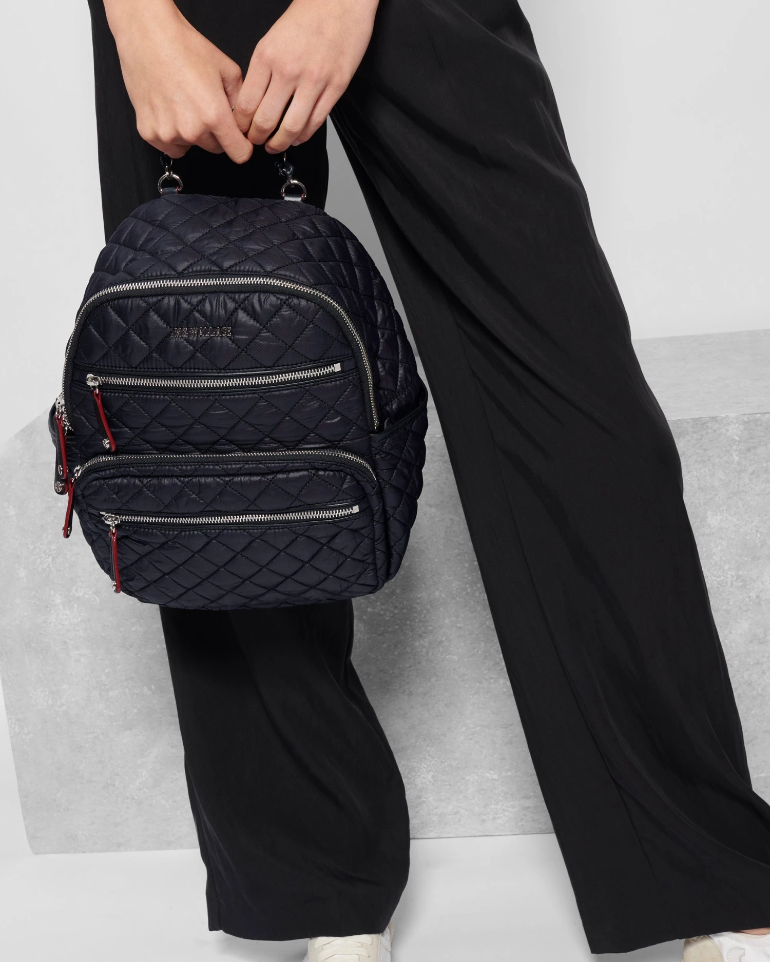 Black Small Crosby Backpack 3 Black Small Crosby Backpack - Image 3