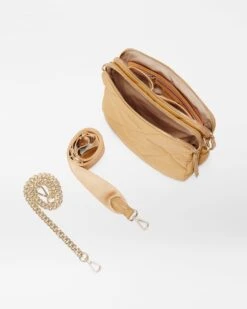 Camel Madison Crossbody II -Fashion Trend Bag Store 1401B1986 A3