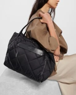 Black Large Madison Shopper -Fashion Trend Bag Store 1404B1682 A10