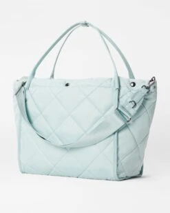 Silver Blue Large Madison Shopper 7 Silver Blue Large Madison Shopper -Fashion Trend Bag Store 1404B1891 A2