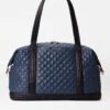 Navy & Black Empire Weekender