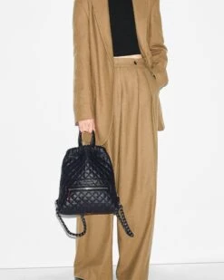 Black Crosby Audrey Backpack 9 Black Crosby Audrey Backpack -Fashion Trend Bag Store 1418C1590 A12