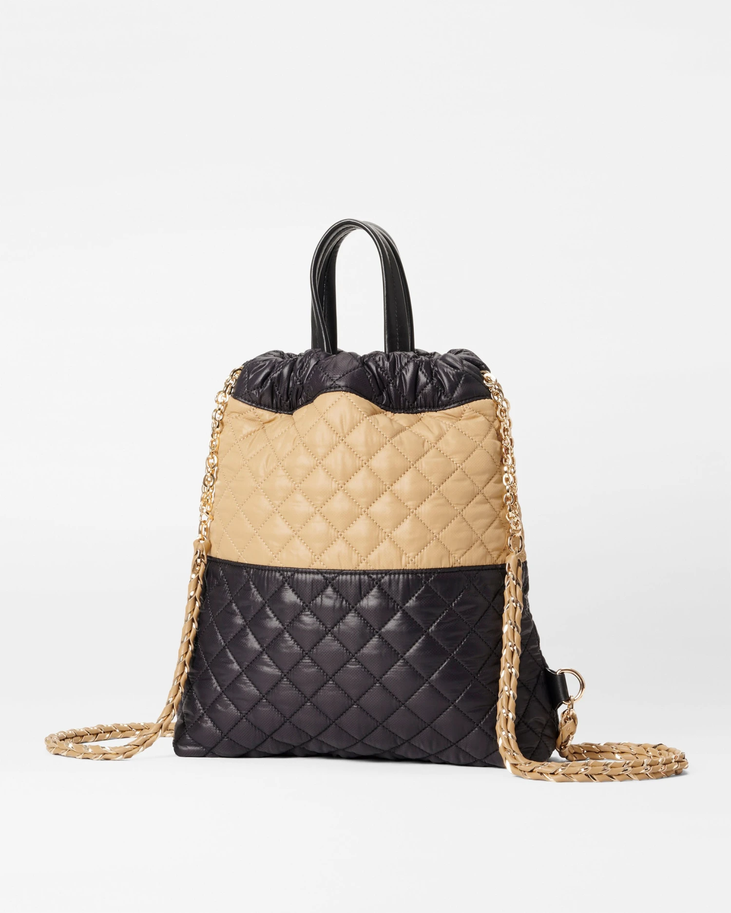 Camel & Black Crosby Audrey Backpack 3 Camel & Black Crosby Audrey Backpack - Image 3