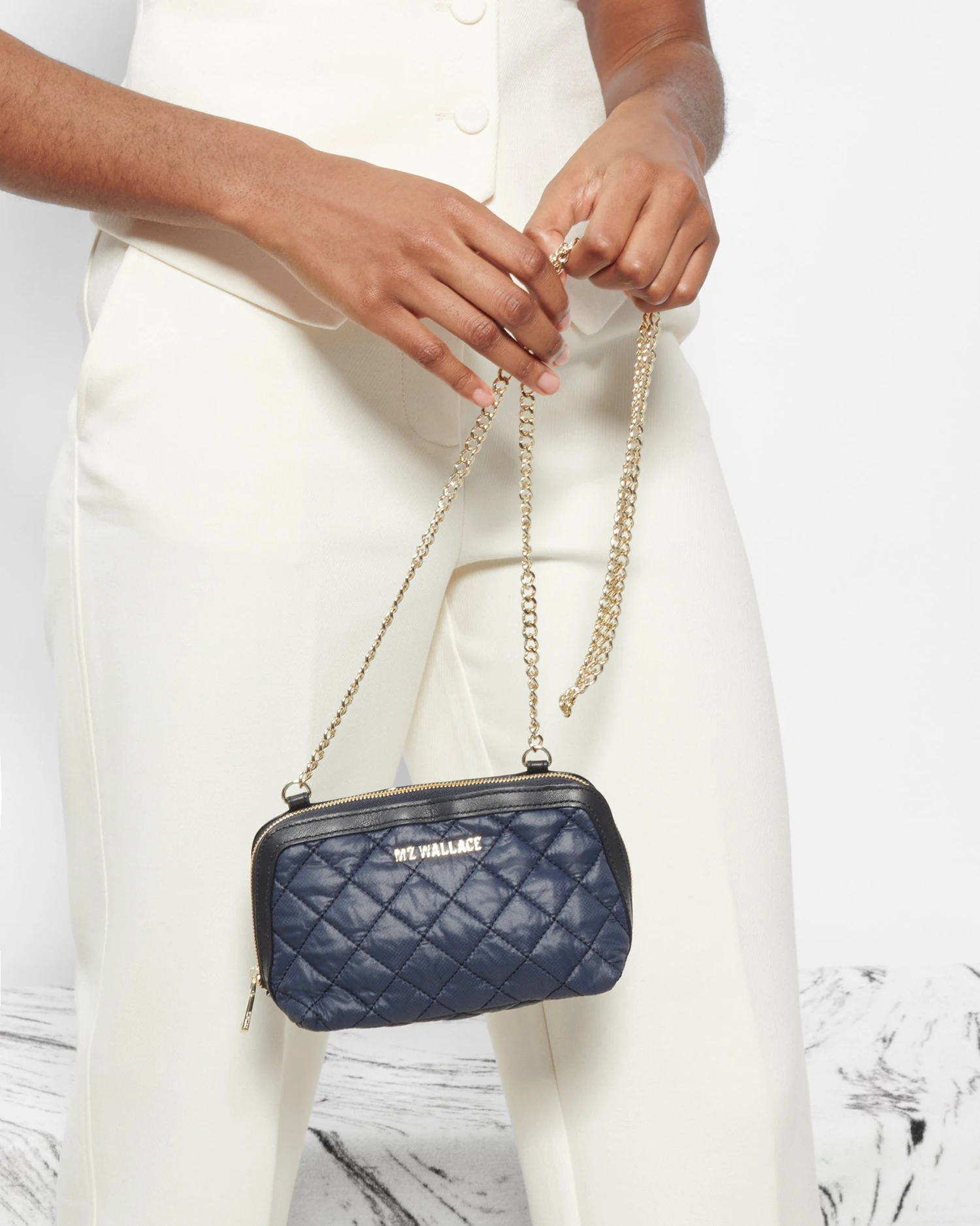 Dawn/White Small Emily Crossbody 2 Dawn/White Small Emily Crossbody - Image 2