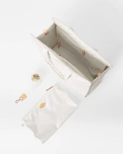 Pearl Metallic Large Box Tote -Fashion Trend Bag Store 1445X1602 A3