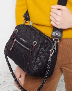 Black Small Crosby Barrel -Fashion Trend Bag Store 1446C1590 A11