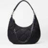 Black Madison Shoulder Bag