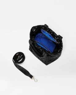 Black Sequin Micro Metro Tote Deluxe -Fashion Trend Bag Store 1463x1947 A3