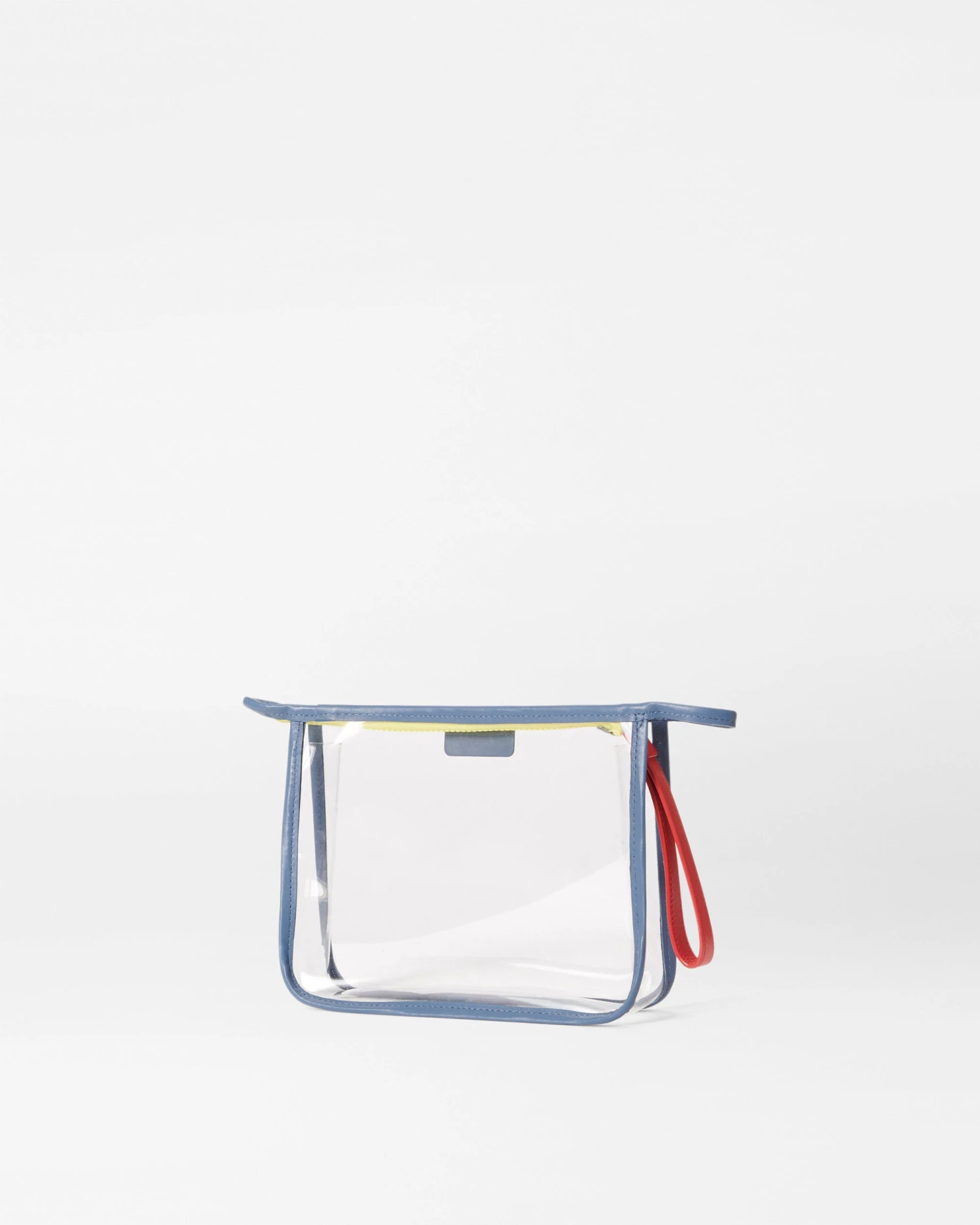 Clear/Denim Clear Small Metro Clutch 2 Clear/Denim Clear Small Metro Clutch - Image 2