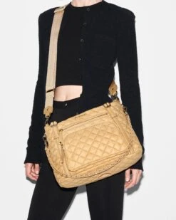 Camel Crosby Everywhere Tote -Fashion Trend Bag Store 1477C1986 A12