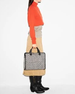 Boucle Medium Metro Box Tote -Fashion Trend Bag Store 1479X1939 A11