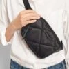 Black Madison Belt Bag