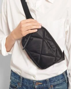 Black Madison Belt Bag