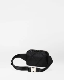 Black Sequin Madison Belt Bag -Fashion Trend Bag Store 1483b1947 A2