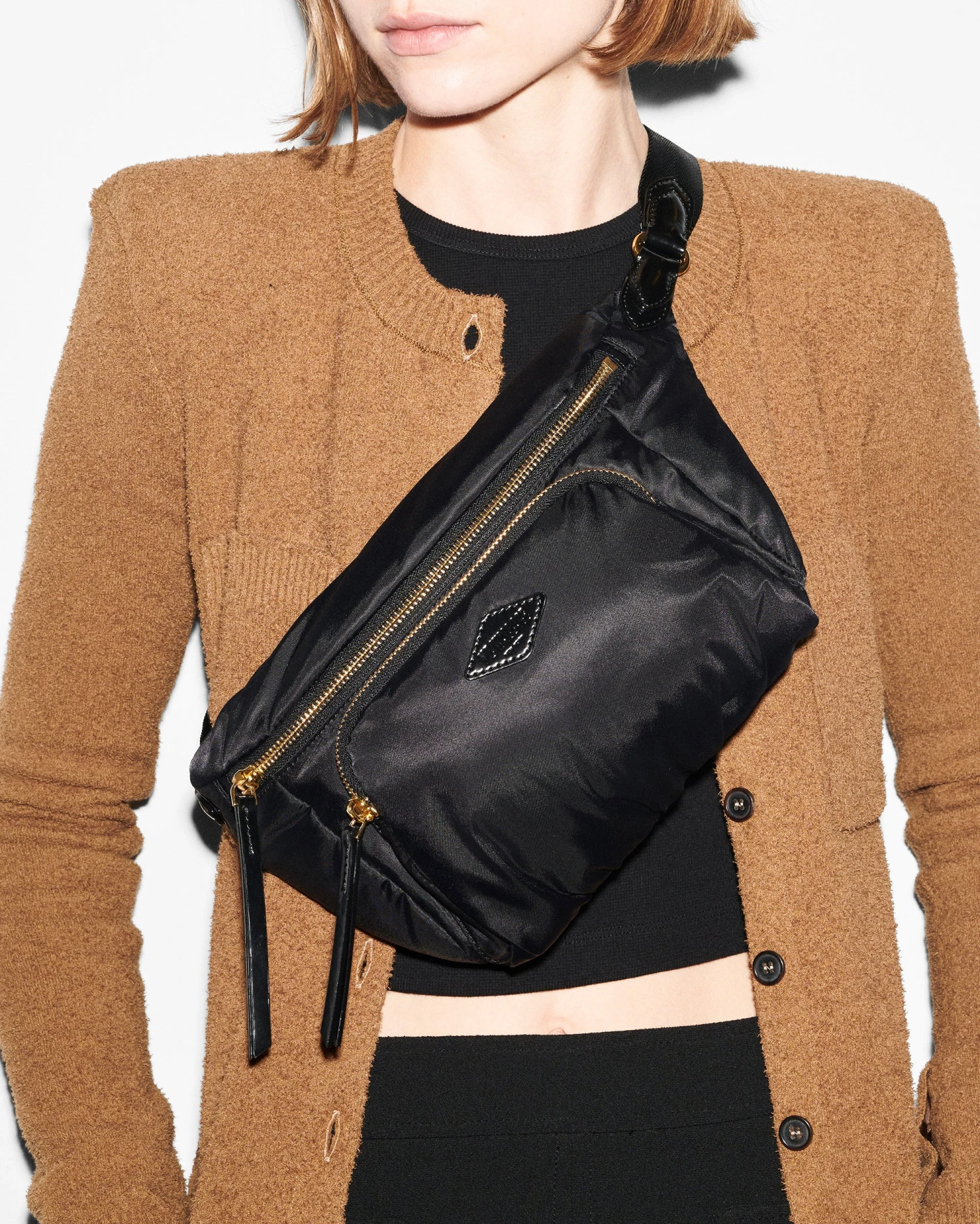 Black Chelsea Sling Bag 2 Black Chelsea Sling Bag - Image 2