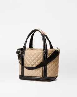 Black And Camel Small Empire Tote -Fashion Trend Bag Store 1512N1966 A2