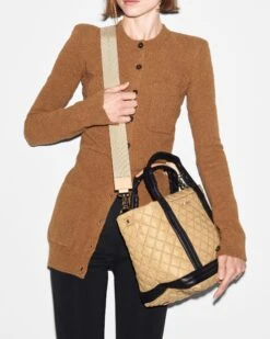 Camel & Black Small Empire Tote 7 Camel & Black Small Empire Tote -Fashion Trend Bag Store 1512x1980 A12