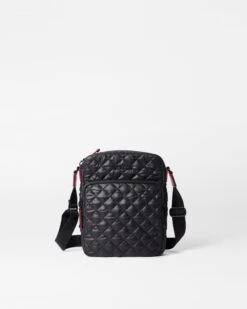 Black Large Metro Crossbody