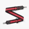 Black/Red Striped Strap