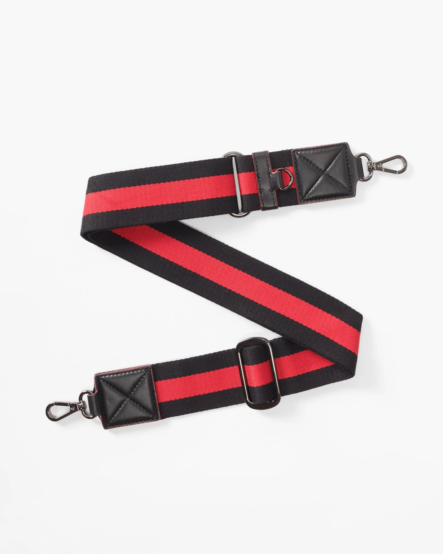 Black/Red Striped Strap 1 Black/Red Striped Strap