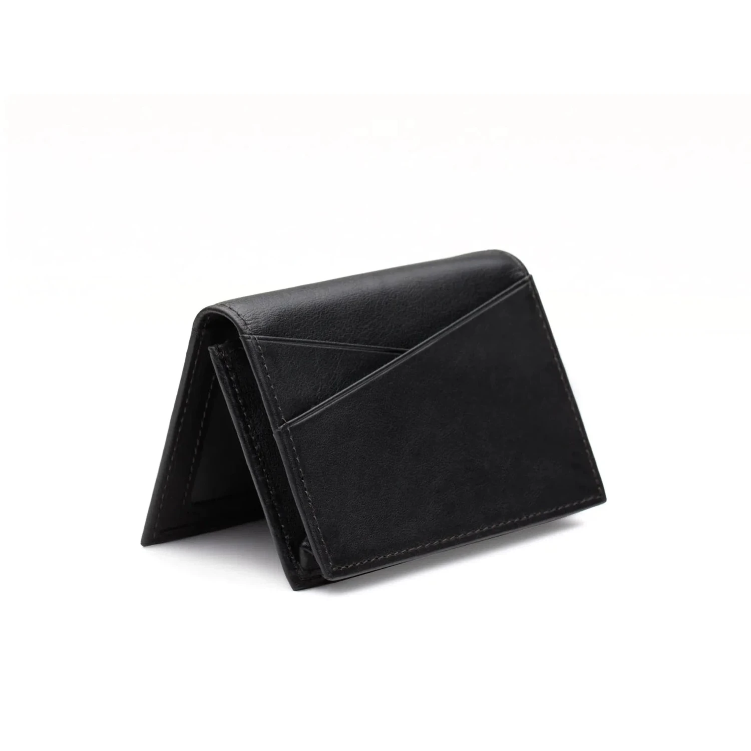 Bosca Nappa Leather Full Gusset, 2 Pocket Card Case With ID 2 Bosca Nappa Leather Full Gusset, 2 Pocket Card Case With ID - Image 2