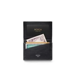 Bosca Nappa Leather Full Gusset, 2 Pocket Card Case With ID 11 Bosca Nappa Leather Full Gusset, 2 Pocket Card Case With ID -Fashion Trend Bag Store Bosca Nappa Leather Full Gusset 2 Pocket Card Case with ID 5