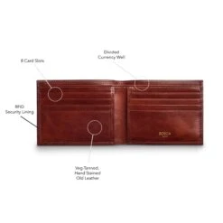 Bosca Old Leather 8 Pocket Deluxe Executive Wallet -Fashion Trend Bag Store Bosca Old Leather 8 Pocket Deluxe Executive Wallet 5