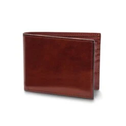 Bosca Old Leather Bifold Wallet With Card / ID Flap