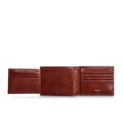 Bosca Old Leather Bifold Wallet With Card / ID Flap -Fashion Trend Bag Store Bosca Old Leather Bifold Wallet with Card ID Flap 6