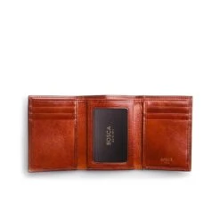 Bosca Old Leather Double ID Trifold Wallet 10 Bosca Old Leather Double ID Trifold Wallet -Fashion Trend Bag Store Bosca Old Leather Double ID Trifold Wallet 4