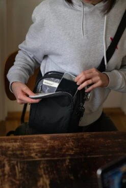 Pacsafe Metro LS100 Crossbody 26 Pacsafe Metro LS100 Crossbody -Fashion Trend Bag Store Pacsafe Metro LS100 Crossbody 11