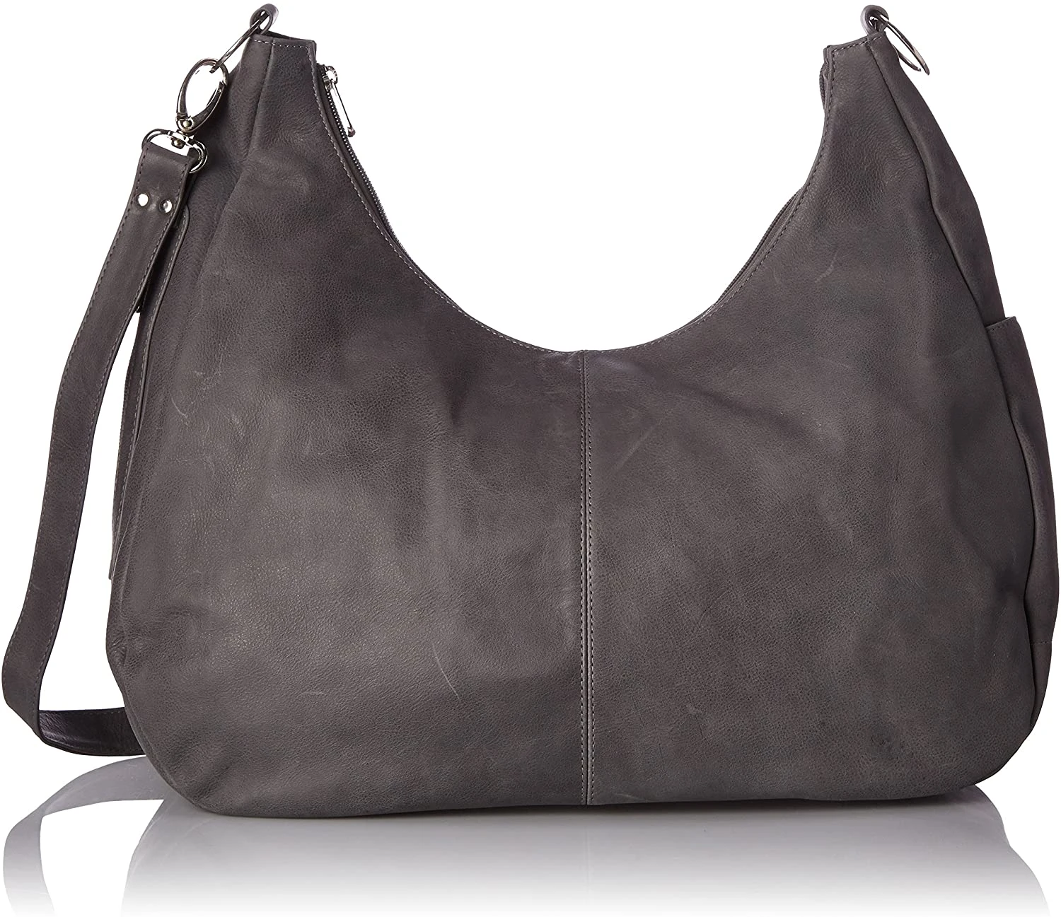 Piel Leather Large Crossbody/Hobo Shoulder Bag 4 Piel Leather Large Crossbody/Hobo Shoulder Bag - Image 4