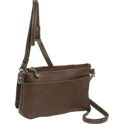 Piel Leather Shoulder Bag/Wristlet -Fashion Trend Bag Store Piel Leather Shoulder BagWristlet 5