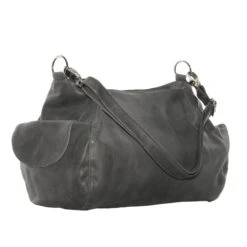 Piel Leather Top-Zip Cross Body Hobo -Fashion Trend Bag Store Piel Leather Top Zip Cross Body Hobo 3