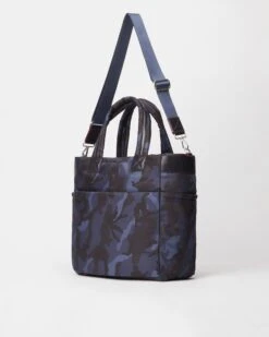 Dark Blue Camo Bedford Air Bleecker Tote -Fashion Trend Bag Store S20 1251B1311 A2