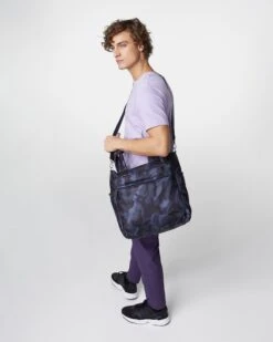 Dark Blue Camo Bedford Air Bleecker Tote -Fashion Trend Bag Store S20 1251B1311 BODY2